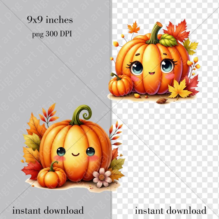 Watercolor Halloween Clipart