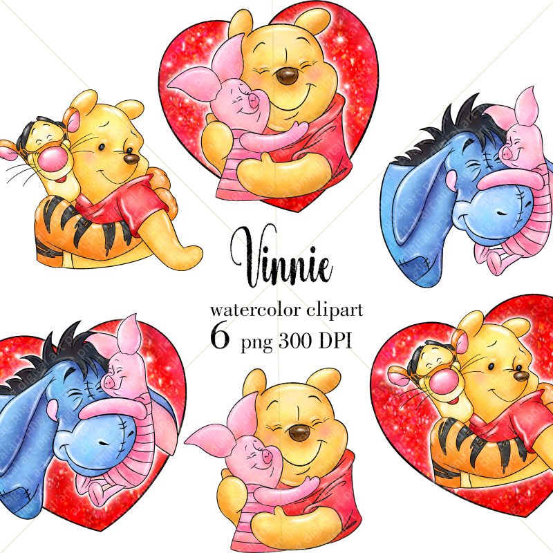 Winnie the Pooh png prints