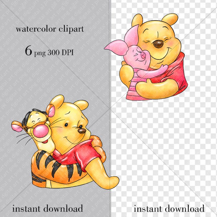 Winnie the Pooh png prints