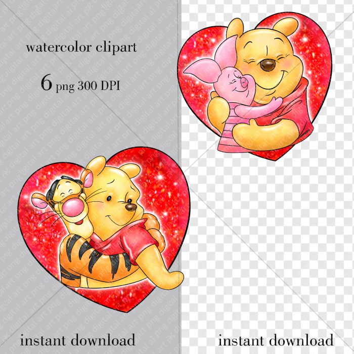 Winnie the Pooh png prints