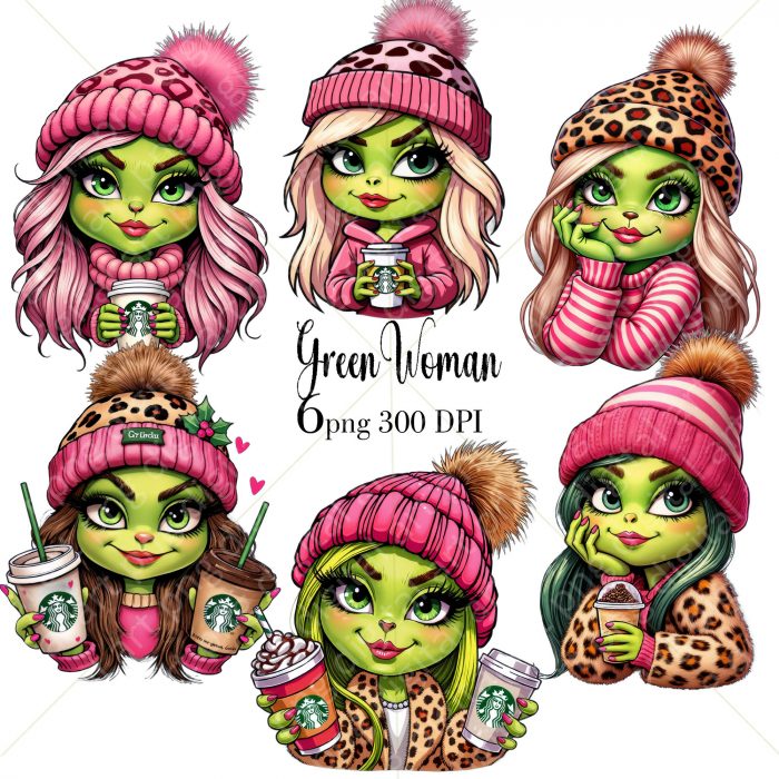 Grinch woman