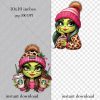 Grinch woman