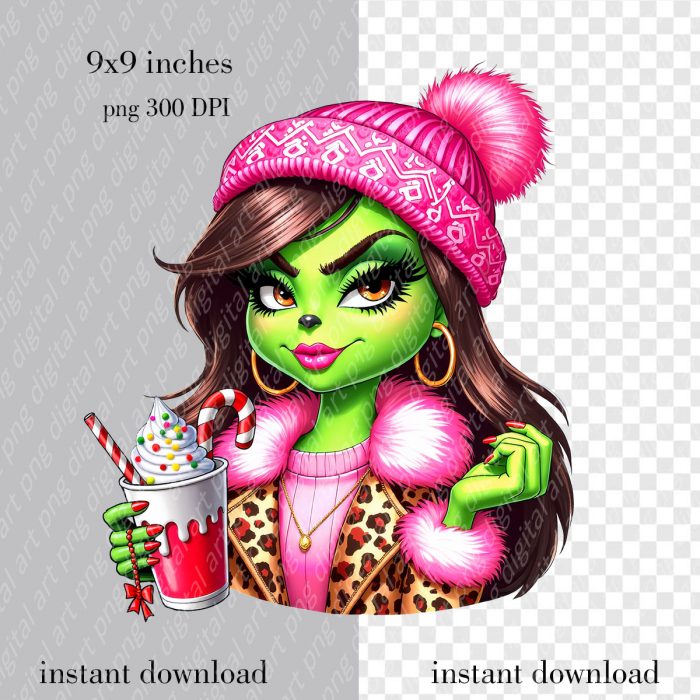 Grinch girl