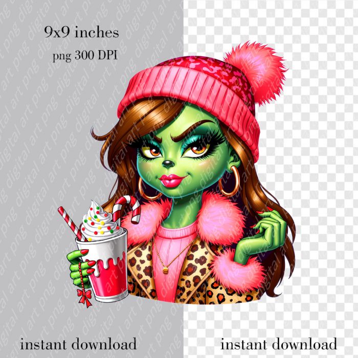 Grinch girl