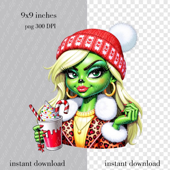 Grinch girl