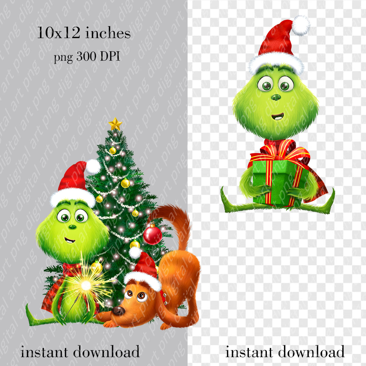 Little Grinch png print, Christmas Print, Grinch Sublimation design ...