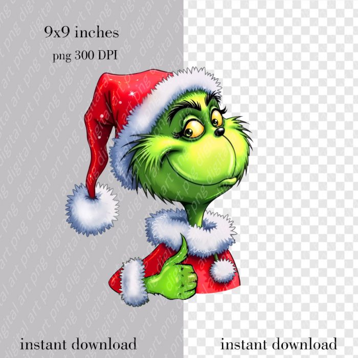 Grinch print