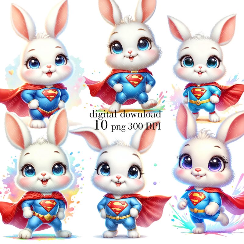 Superhero Bunny