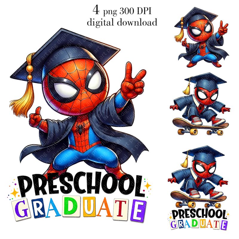 Spiderman Graduation