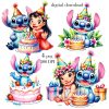 Lilo Stitch birthday PNG