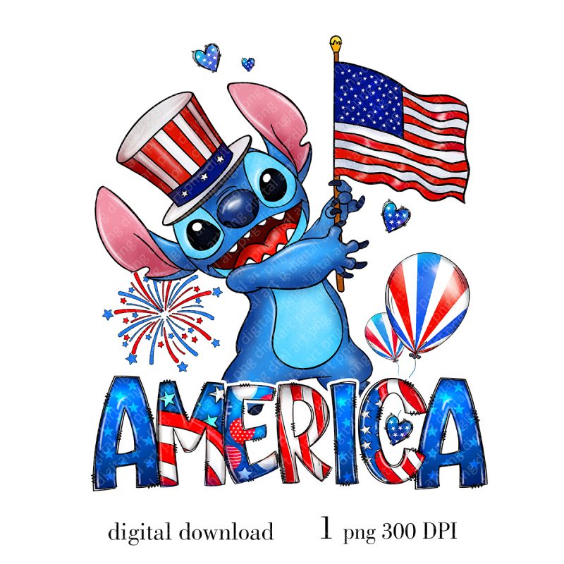 Stitch 4th of July