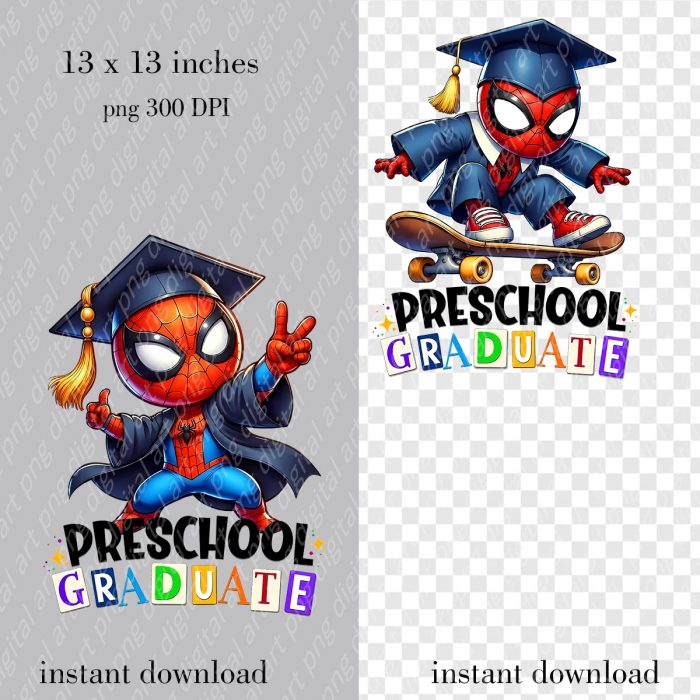 Spiderman Graduation