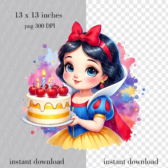 Birthday Princess Cake