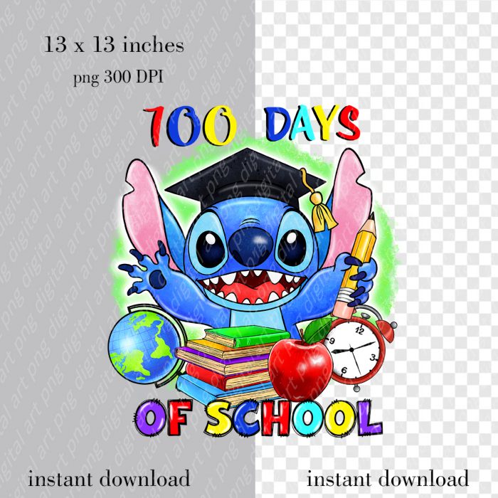 Stitch 100 Days of School