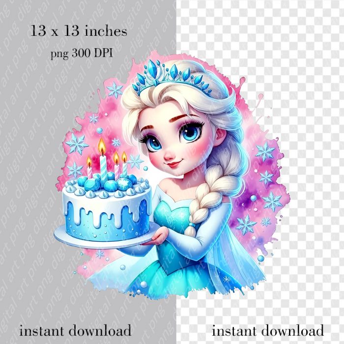 Birthday Princess Cake