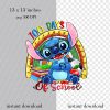 Stitch 100 Days of School