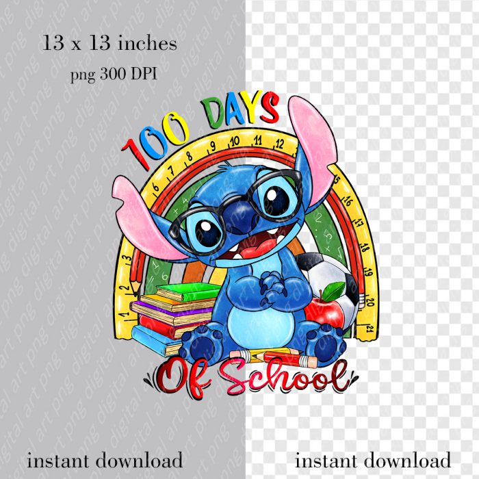 Stitch 100 Days of School
