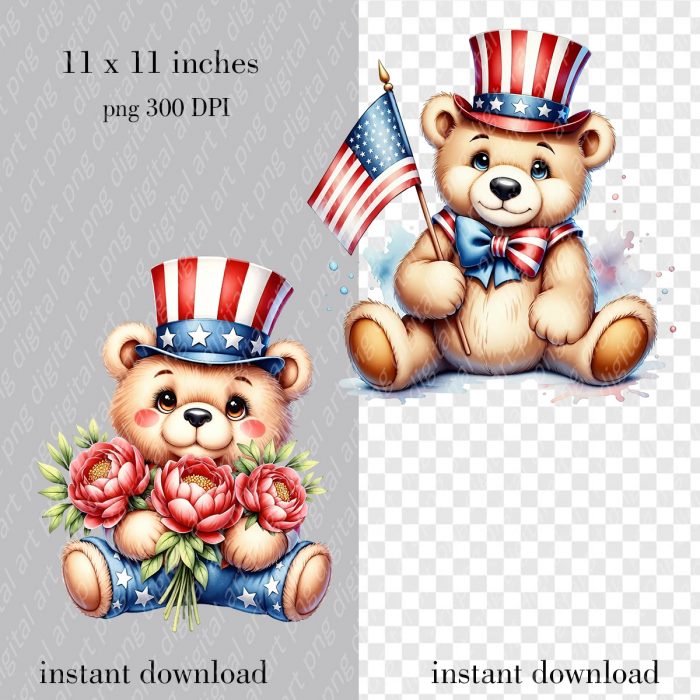 Patriotic Teddy Bear