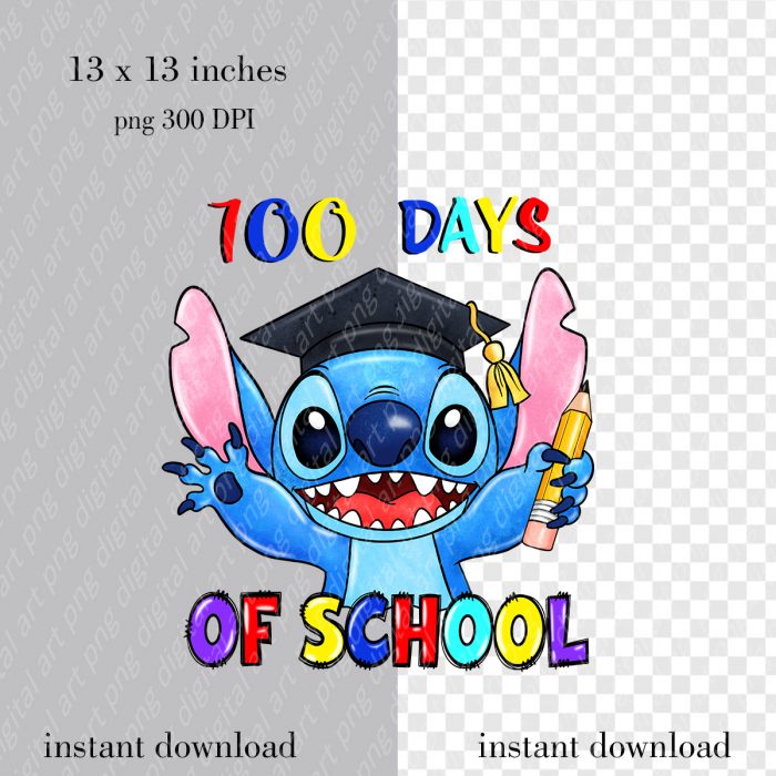 Stitch 100 Days of School