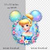 Disney Princesses Print