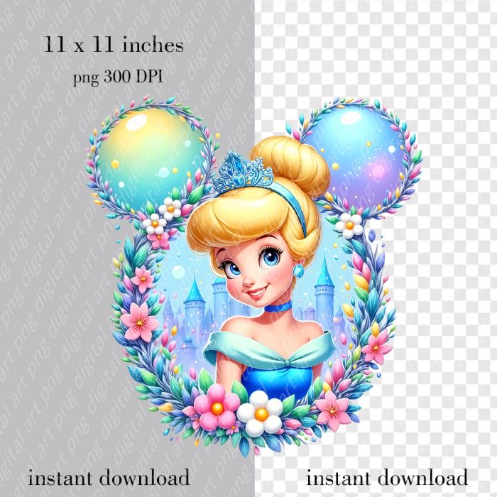 Disney Princesses Print