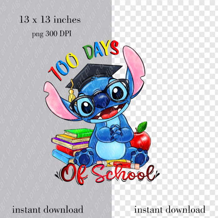 Stitch 100 Days of School