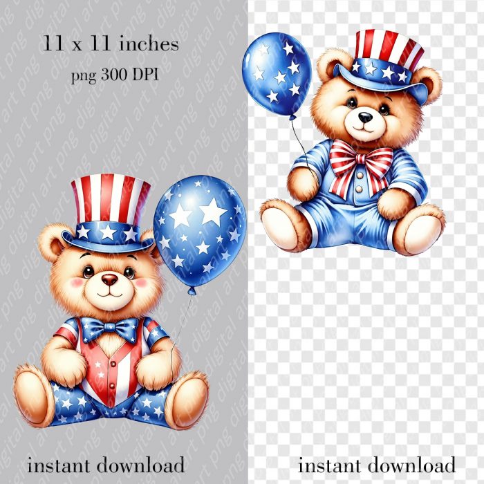 Patriotic Teddy Bear