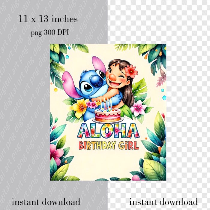 Aloha Birthday Girl 2