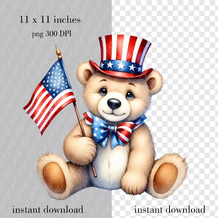 Patriotic Teddy Bear