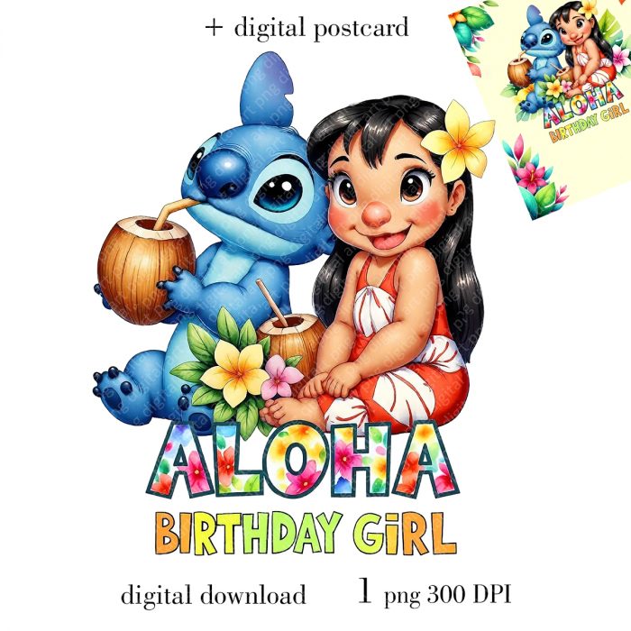Aloha Birthday Girl 3
