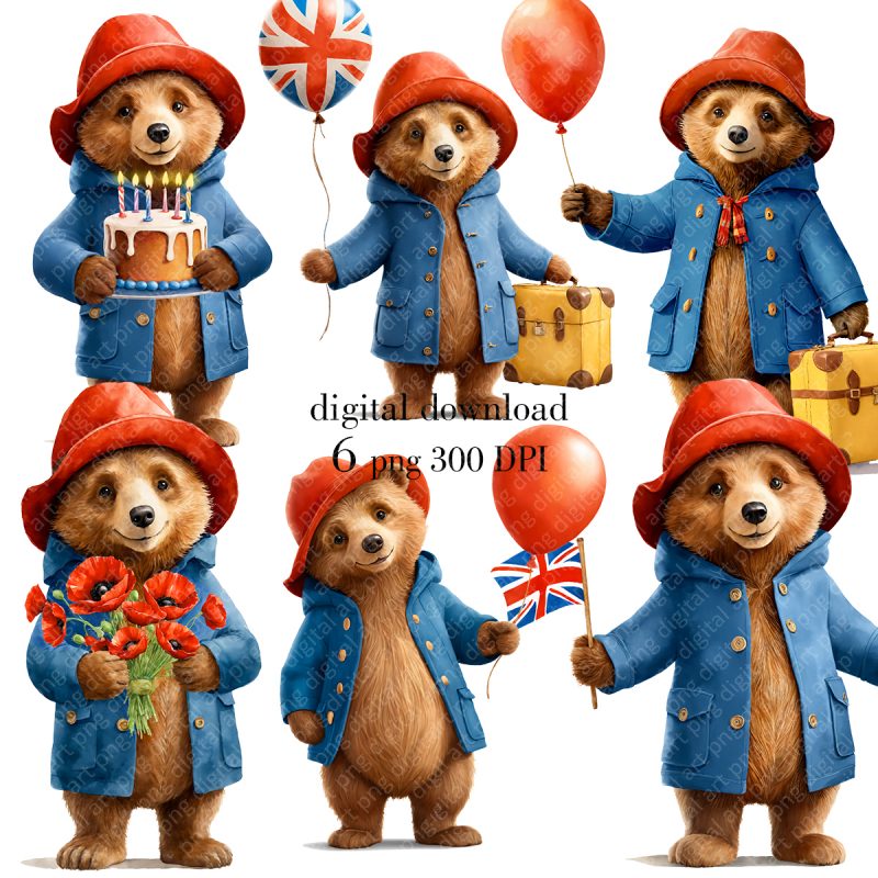 Paddington Bear Clipart