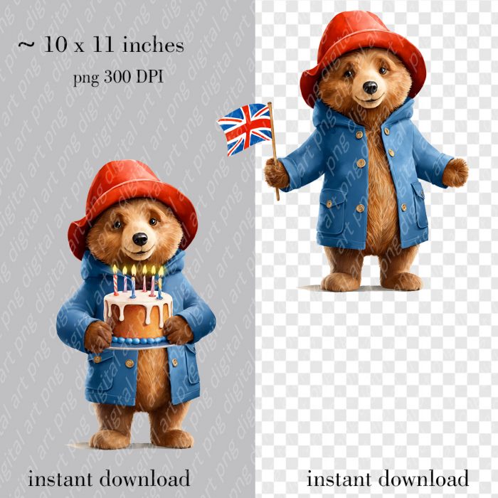 Paddington Bear Clipart