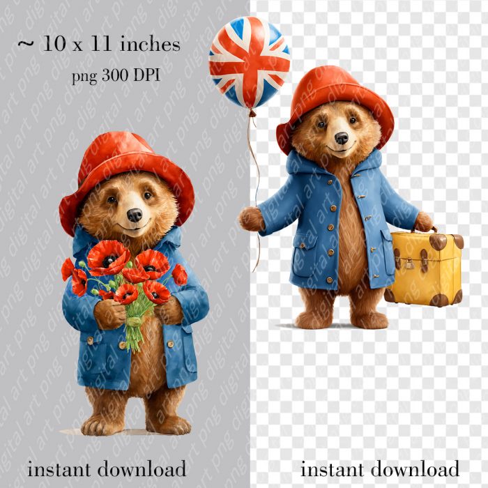 Paddington Bear Clipart