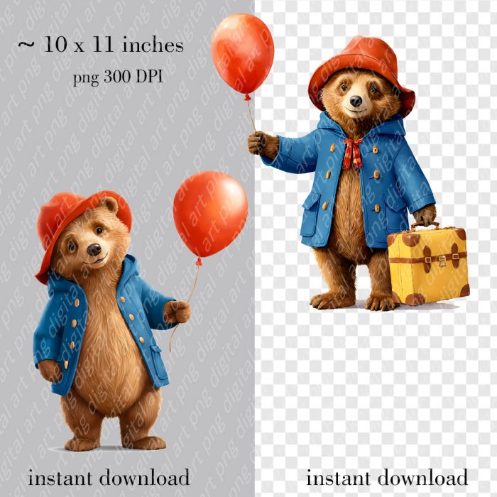 Paddington Bear Clipart