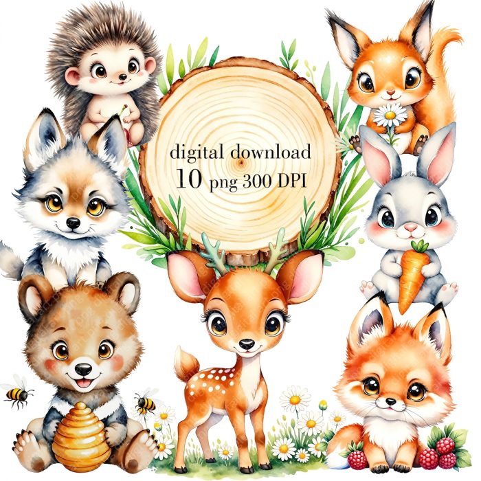 Cute Forest Animals