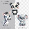 African animals clipart