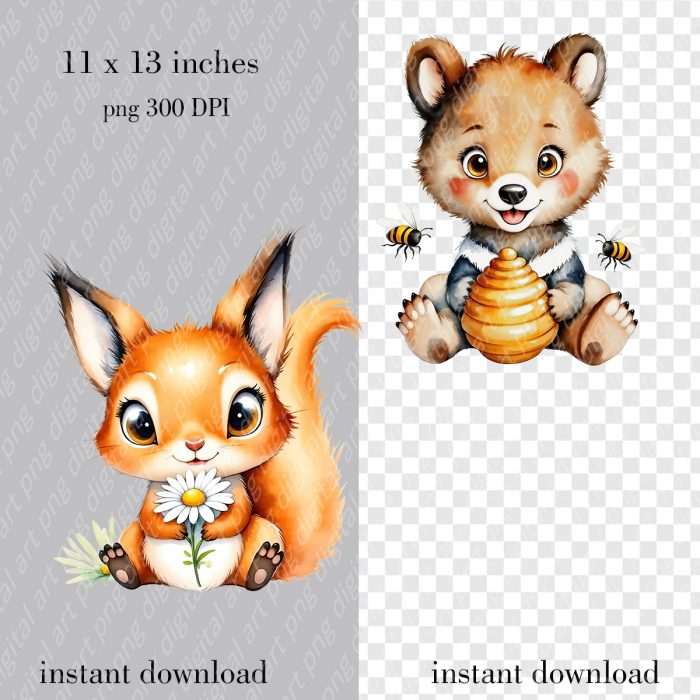 Cute Forest Animals