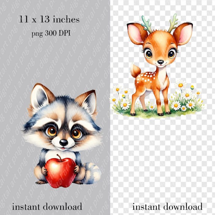Cute Forest Animals