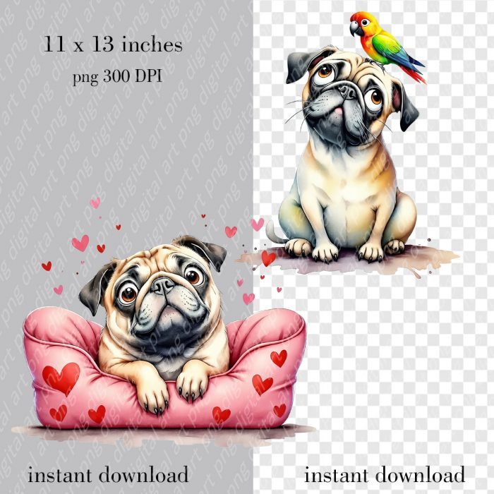 Pug Clipart
