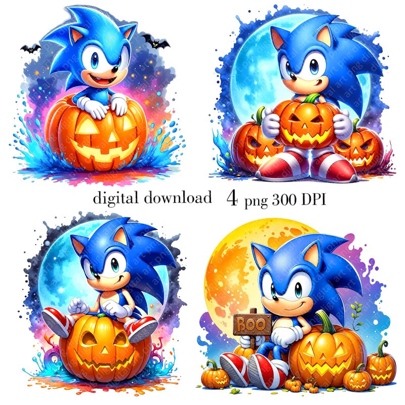 Sonic Halloween PNG