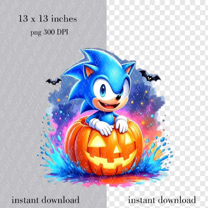 Sonic Halloween PNG