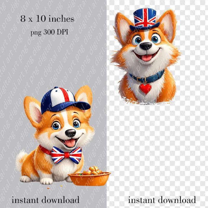 Cute Corgi Clipart