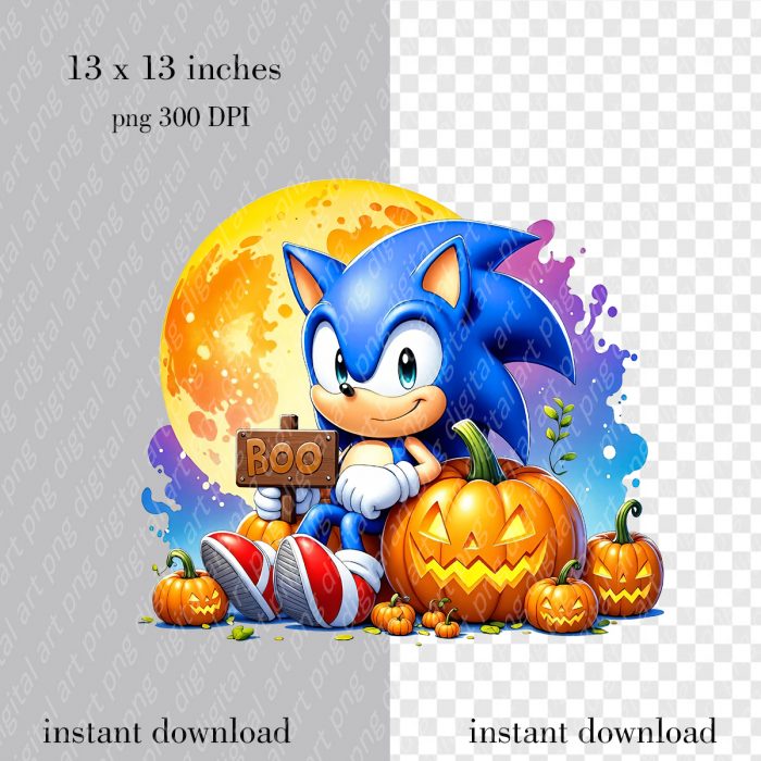 Sonic Halloween PNG
