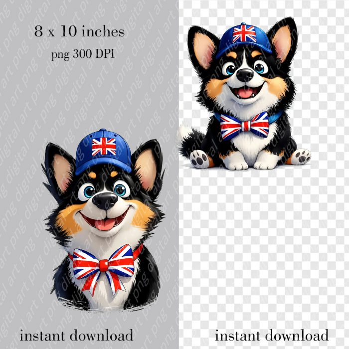 Cute Corgi Clipart