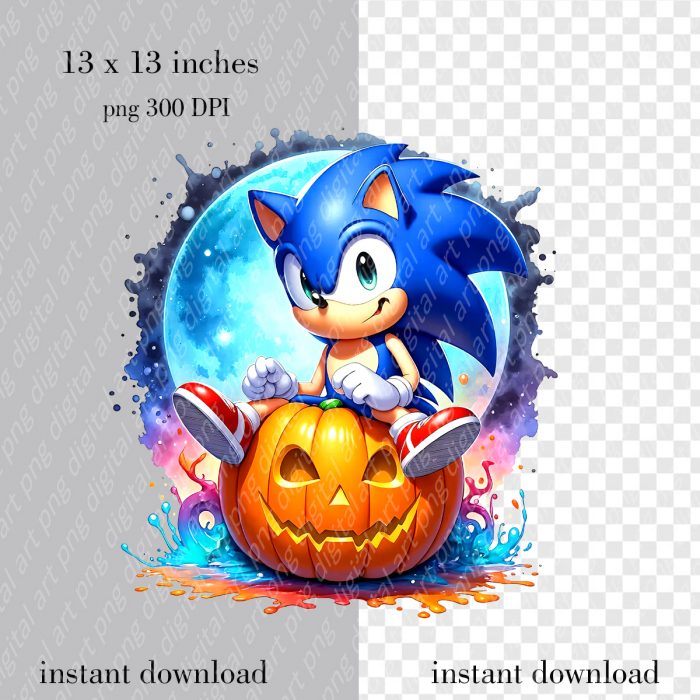 Sonic Halloween PNG