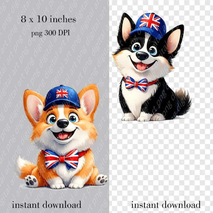 Cute Corgi Clipart