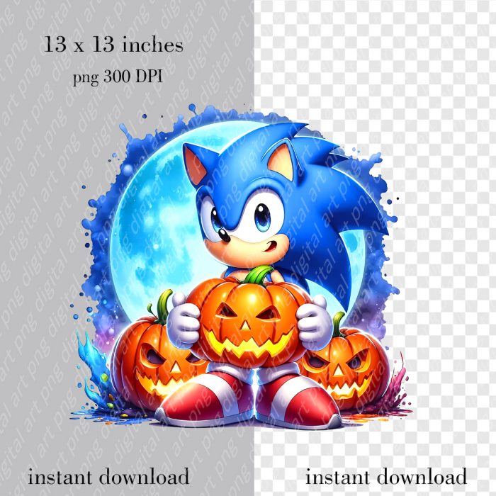Sonic Halloween PNG