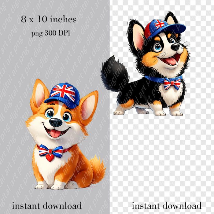Cute Corgi Clipart