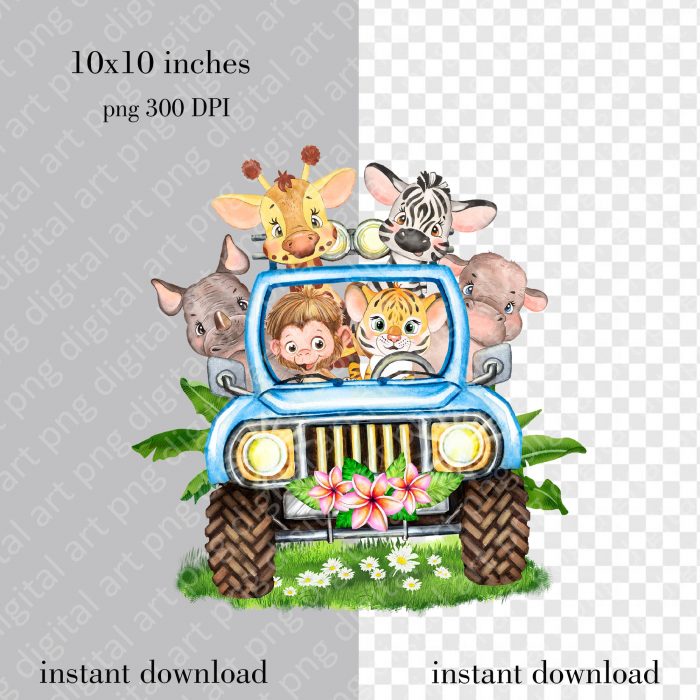Safari jeep
