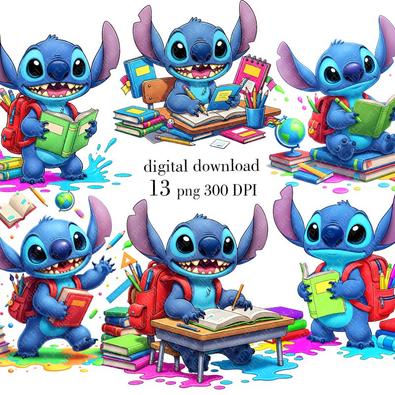 Stitch School set